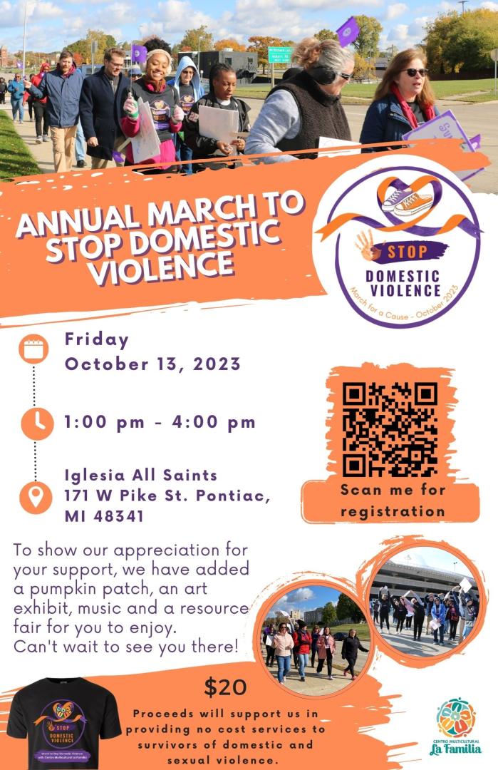 Annual Domestic Violence Awareness Walk Share Detroit